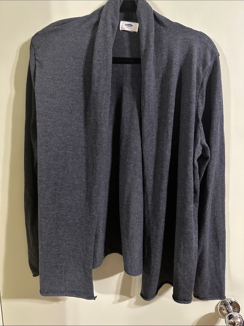 Old Navy Charcoal Gray Open Front Cardigan